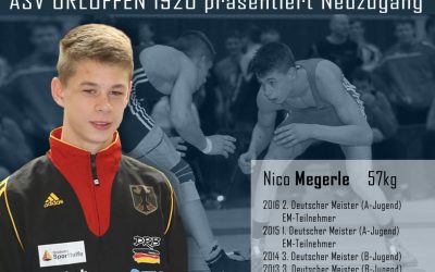 ASV präsentiert Neuzugang Nico Megerle