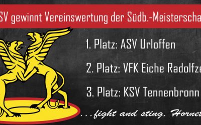 ASV gewinnt Vereinswertung bei den Südbadischen Meisterschaften