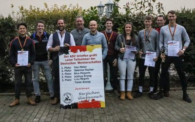 Van Meier wird Deutscher Meister – ASV Junioren glänzen bei der DM