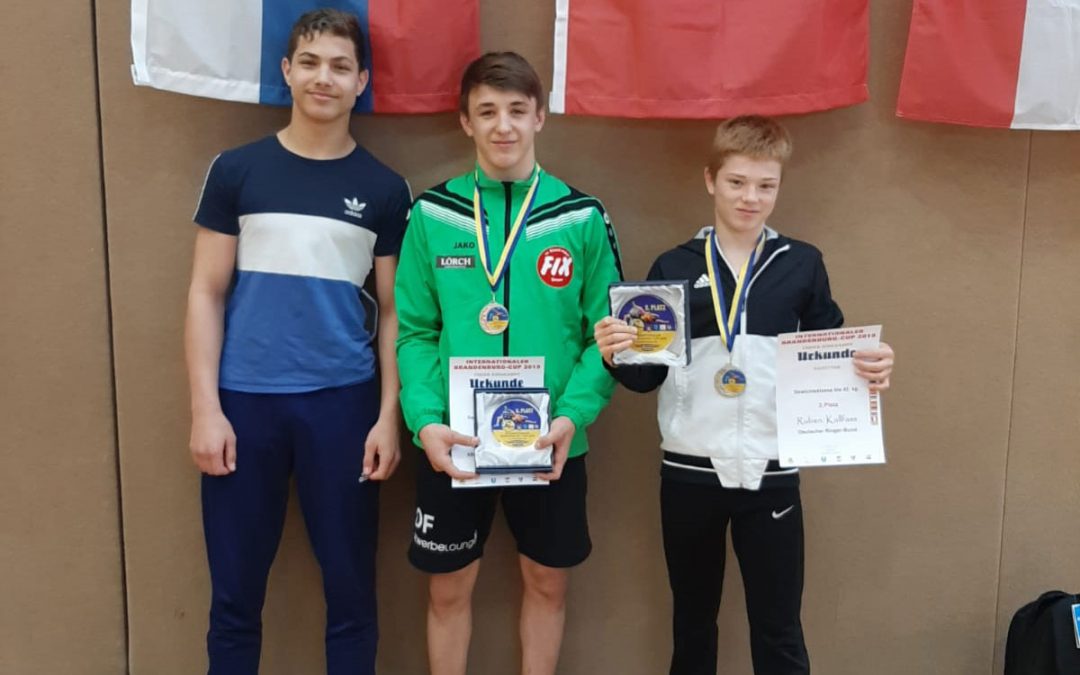 Daniel Fischer erringt Bronze beim Internationalen Brandenburg-Cup in Luckenwalde
