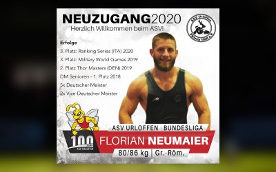 Florian Neumaier wechselt zu den Hornets!
