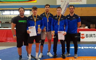 Drei Medaillen für Urloffener Ringer bei den Deutschen Meisterschaften