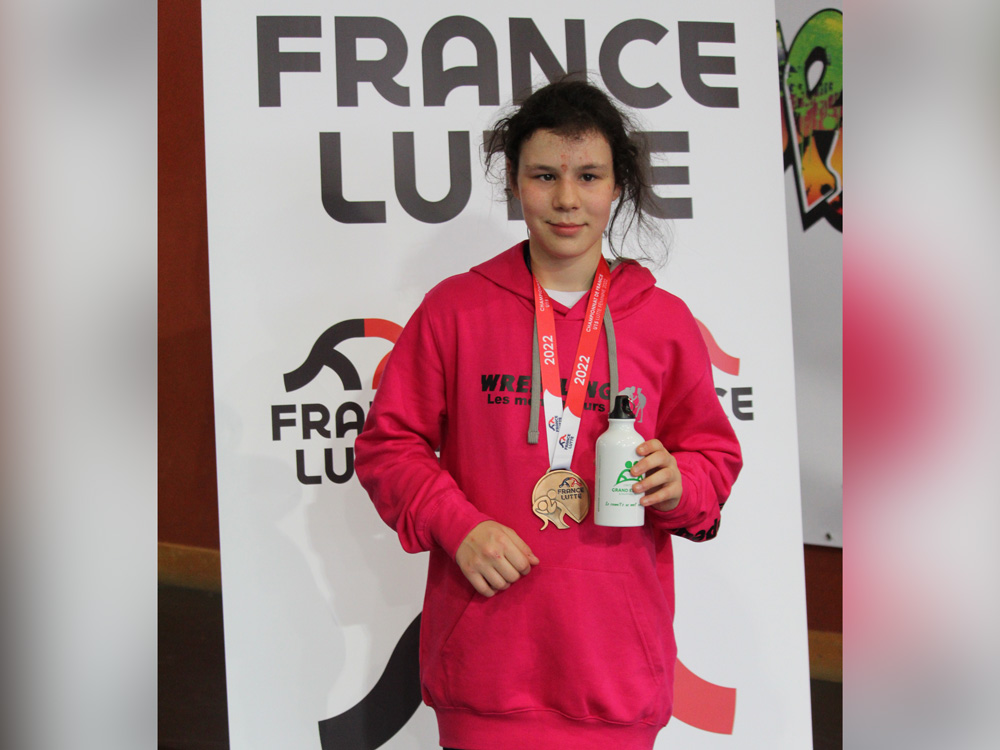 Katharina Huber gewinnt Bronze bei den Französischen Meisterschaften