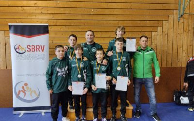 Sechsmal Edelmetall für Urloffener Athleten bei den Südbadischen Meisterschaften