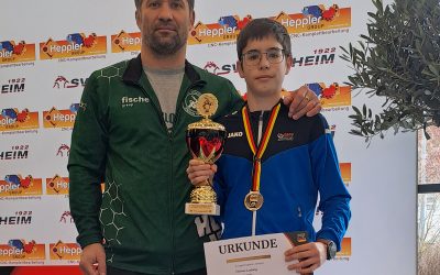 Florian Ludwig wird Deutscher Vizemeister bei der U17