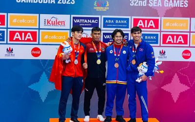 Van Chlovelle Meier gewinnt Bronze bei den SEA-Games