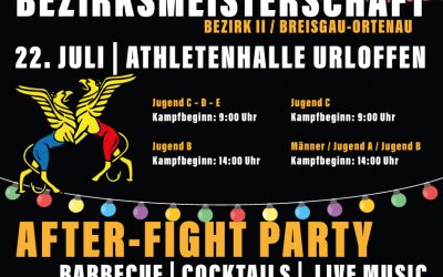 Bezirksmeisterschaften 2023 des Bezirk II (Breisgau-Ortenau)