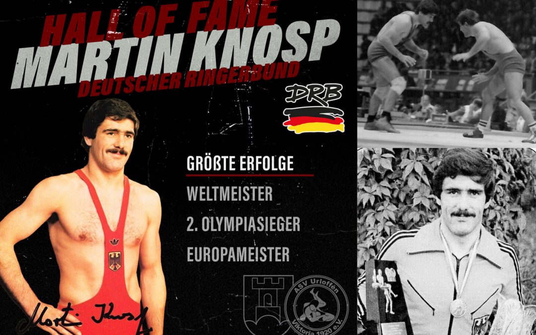 Martin Knosp in Hall of Fame des Deutschen Ringerbundes aufgenommen!