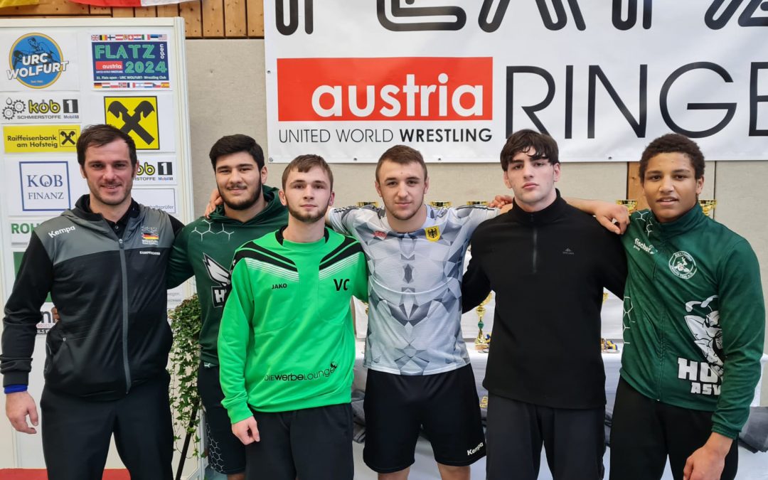 Urloffener U20 Athleten überzeugten beim internationalen Turnier in Österreich mit 3 Medaillen
