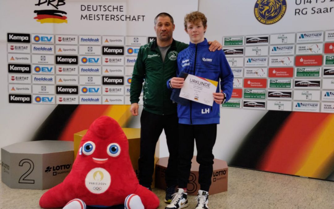 Lars Hiebsch landet bei der Deutschen U14 Meisterschaft auf Platz 6