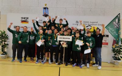 Jugend des ASV Urloffen gewinnt Bronzemedaille bei der Deutschen Mannschaftsmeisterschaft