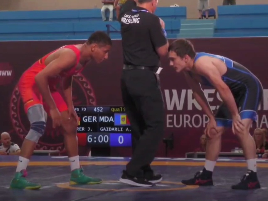 Justin Federer bei der U20-Europameisterschaft