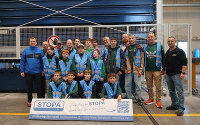 ASV-Jugendakademie zu Gast bei STOPA – Einblicke in Technik und Karrierechancen