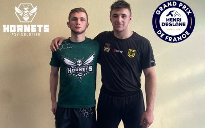 David Kiefer und Daniel Fischer vom ASV Urloffen erringen Platz 4 in Nizza