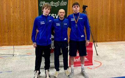 Lars Hiebsch und Vitalij Rosenberger starten bei den Deutschen Meisterschaften U17 (Freistil) in Aschaffenburg