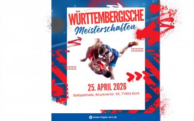 Ringer des ASV Urloffen auch in Württemberg erfolgreich. Im Freistil erkämpfen sich die Ringer die Vereinswertung. Im Gesamtklassement den zweiten Platz.